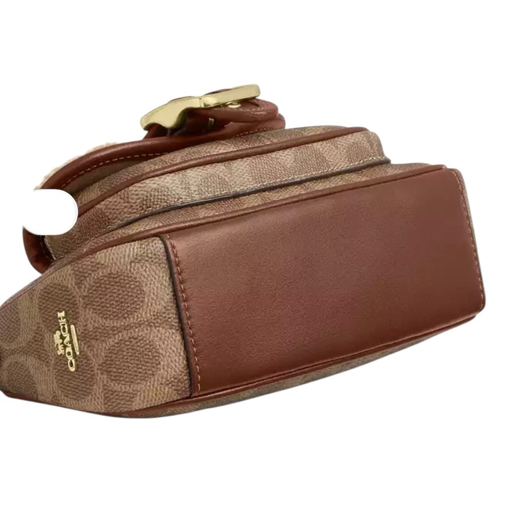 Coach Crossbody Ashton Mini Bag Vintage Brown CDB13 - Picture 8 of 8